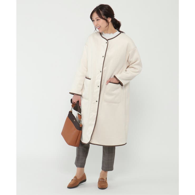 リバーシブルコート♡ リバーシブルムートンコート[品番：IKAW0013602]｜ikka （イッカ）の