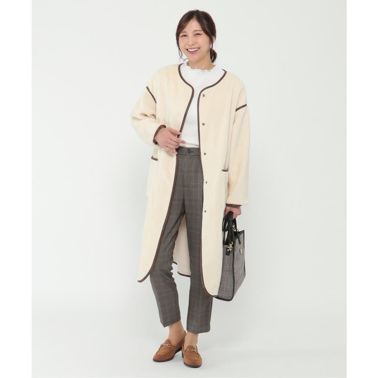 リバーシブルムートンコート[品番：IKAW0013602]｜ikka （イッカ 