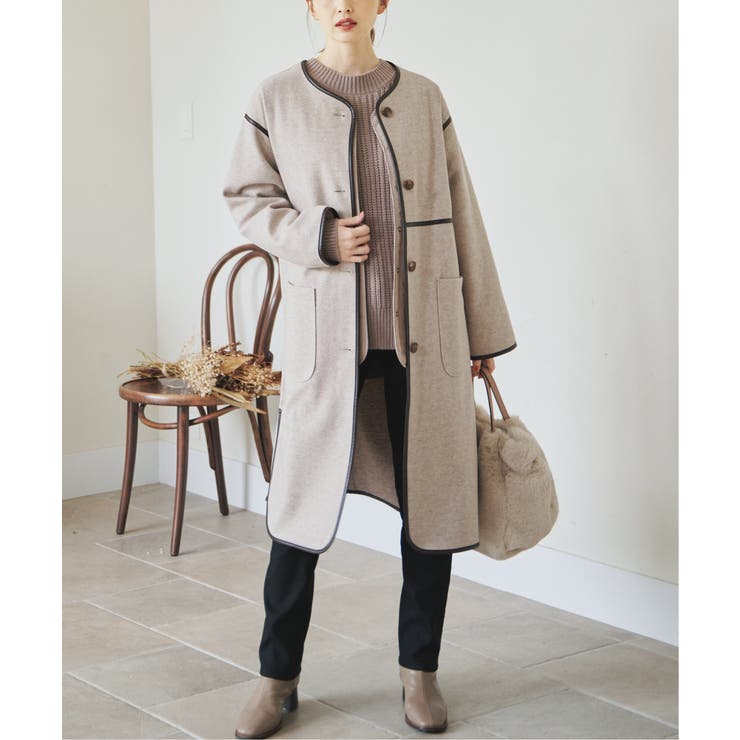 パイピング3WAYコート[品番：IKAW0014281]｜ikka （イッカ）の