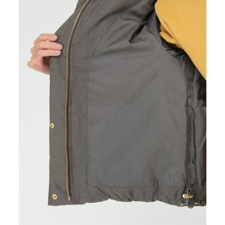 細コールボリューム襟ダウンジャケット | ikka  | 詳細画像13 