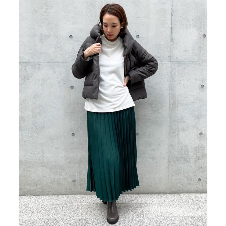 細コールボリューム襟ダウンジャケット | ikka  | 詳細画像29 