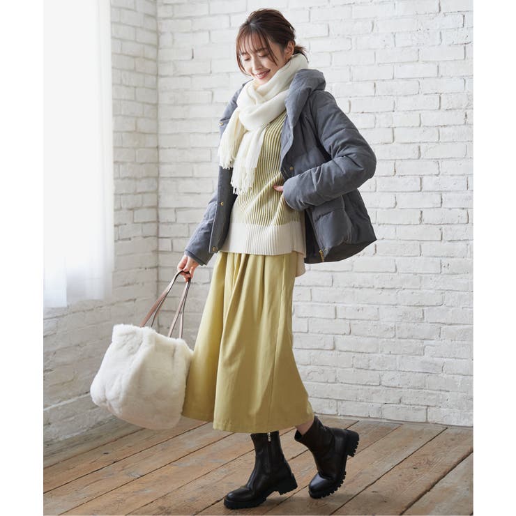 【親子コーデ】洗えるダウン細コールジャケット | ikka  | 詳細画像6 