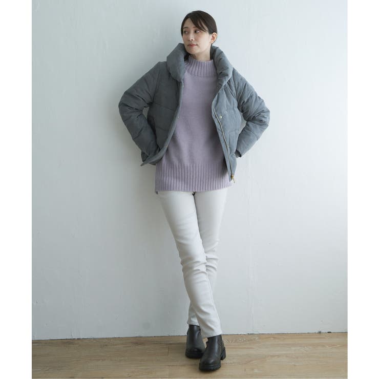 【親子コーデ】洗えるダウン細コールジャケット | ikka  | 詳細画像9 