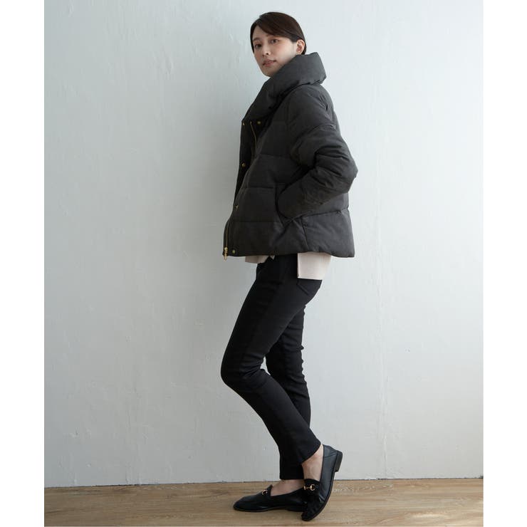 【親子コーデ】洗えるダウン細コールジャケット | ikka  | 詳細画像11 