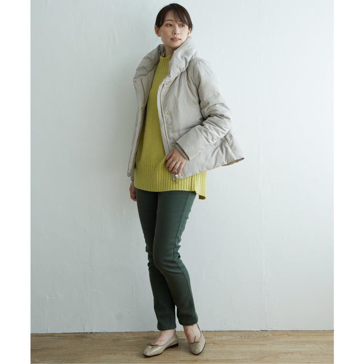【親子コーデ】洗えるダウン細コールジャケット | ikka  | 詳細画像14 