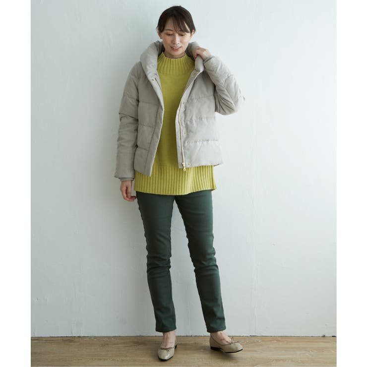 【親子コーデ】洗えるダウン細コールジャケット | ikka  | 詳細画像15 