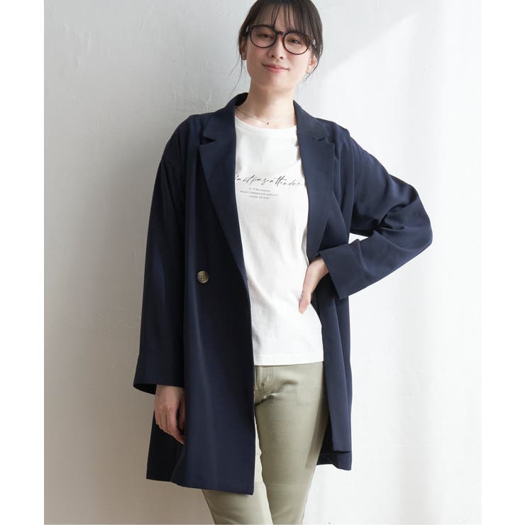 ゆるテーラードコート | ikka  | 詳細画像7 