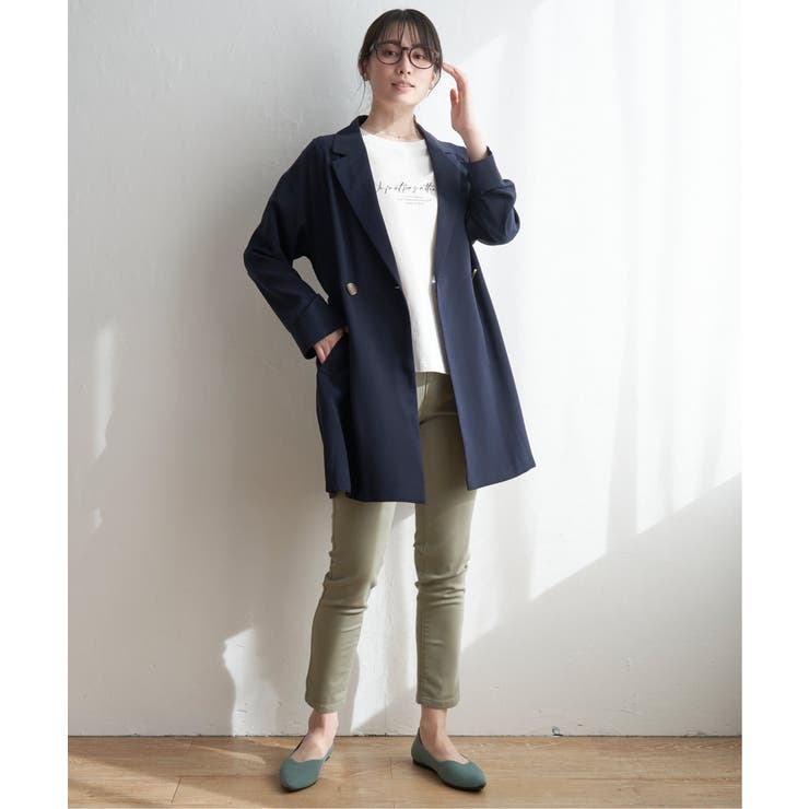 ゆるテーラードコート | ikka  | 詳細画像9 