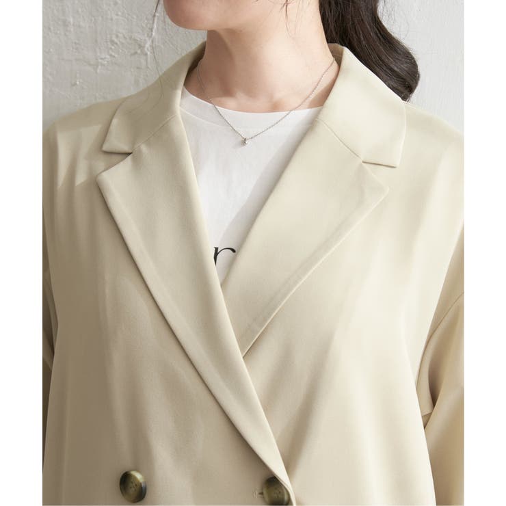 ゆるテーラードコート | ikka  | 詳細画像17 