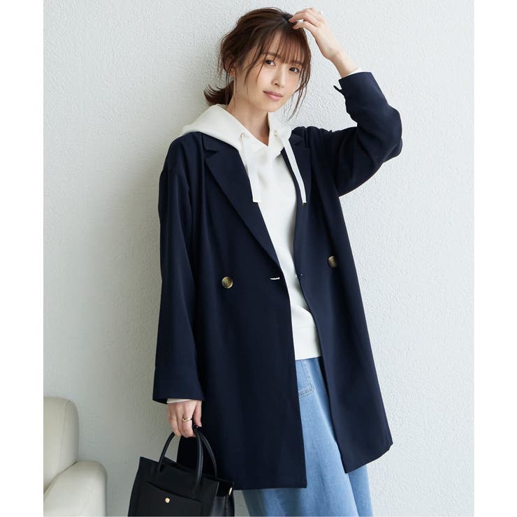 ゆるテーラードコート | ikka  | 詳細画像3 