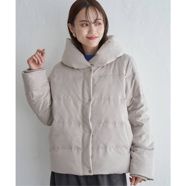 【親子コーデ】細コール洗えるダウンジャケット | ikka  | 詳細画像13 