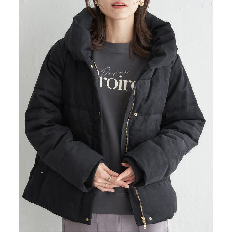 【親子コーデ】細コール洗えるダウンジャケット | ikka  | 詳細画像17 