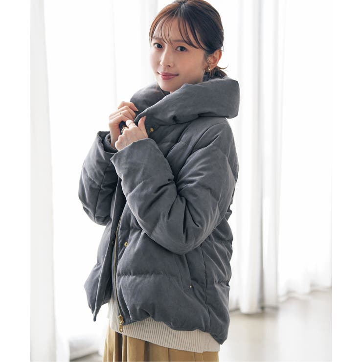 【親子コーデ】細コール洗えるダウンジャケット | ikka  | 詳細画像20 