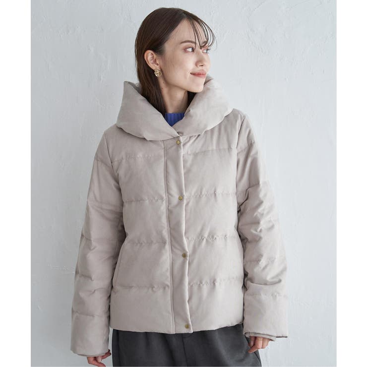 【親子コーデ】細コール洗えるダウンジャケット | ikka  | 詳細画像34 