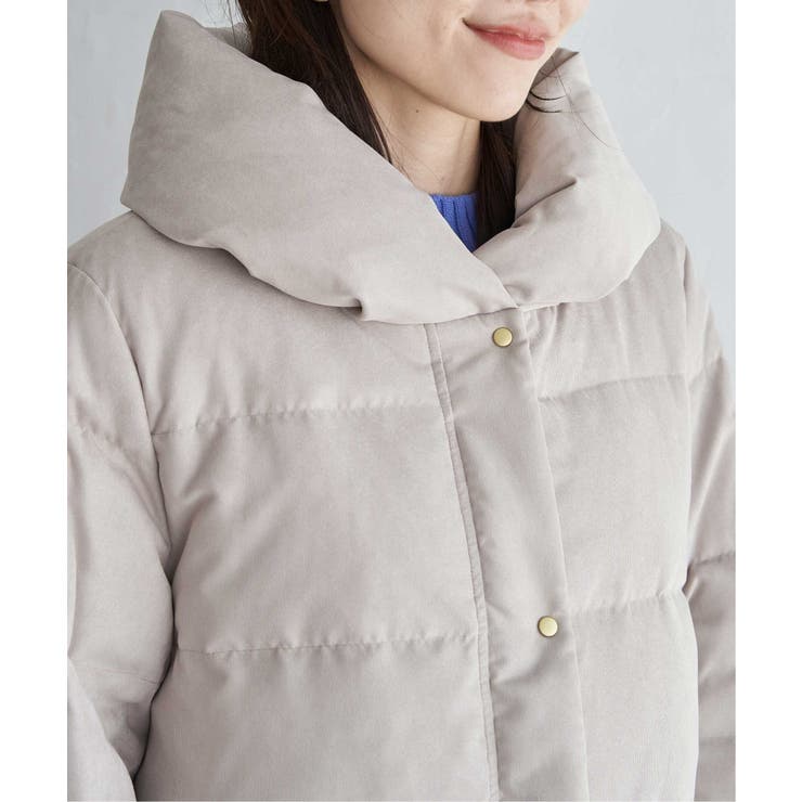 【親子コーデ】細コール洗えるダウンジャケット | ikka  | 詳細画像35 