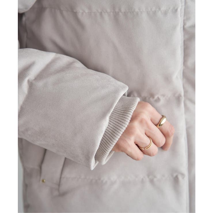 【親子コーデ】細コール洗えるダウンジャケット | ikka  | 詳細画像37 