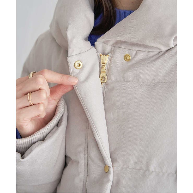 【親子コーデ】細コール洗えるダウンジャケット | ikka  | 詳細画像38 