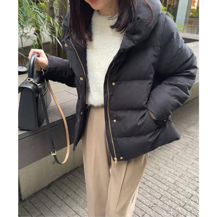 【親子コーデ】細コール洗えるダウンジャケット | ikka  | 詳細画像4 