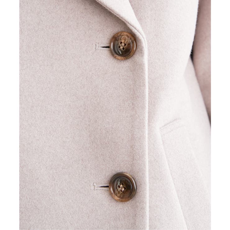 ウールライクストレッチテーラーコート | ikka  | 詳細画像28 