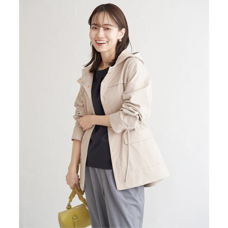 撥水花粉リリースフィールドコート | ikka  | 詳細画像8 