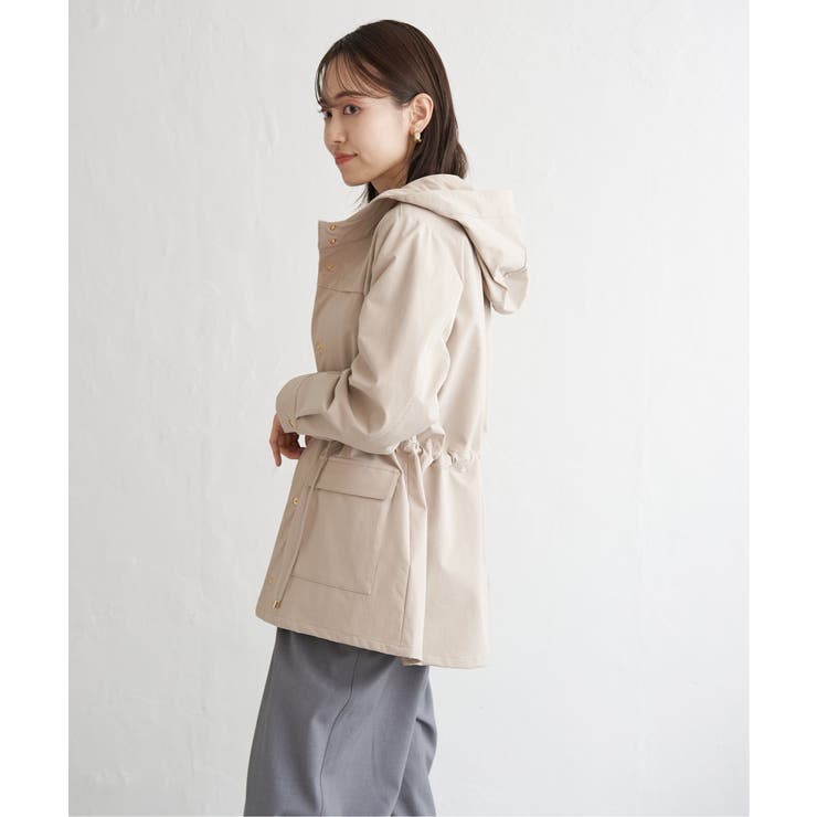 撥水花粉リリースフィールドコート | ikka  | 詳細画像11 