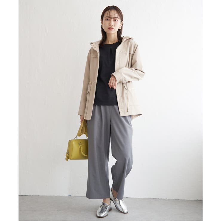 撥水花粉リリースフィールドコート | ikka  | 詳細画像13 