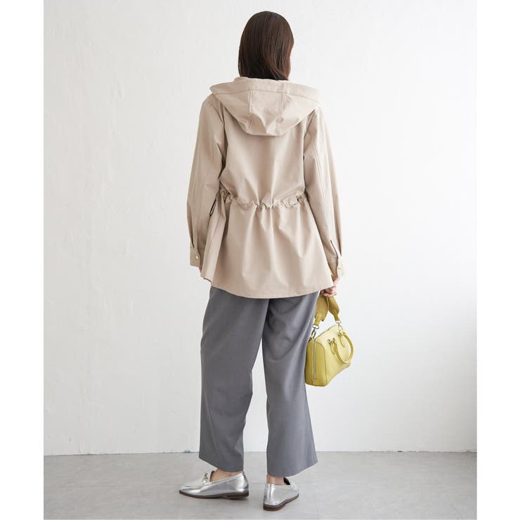 撥水花粉リリースフィールドコート | ikka  | 詳細画像14 