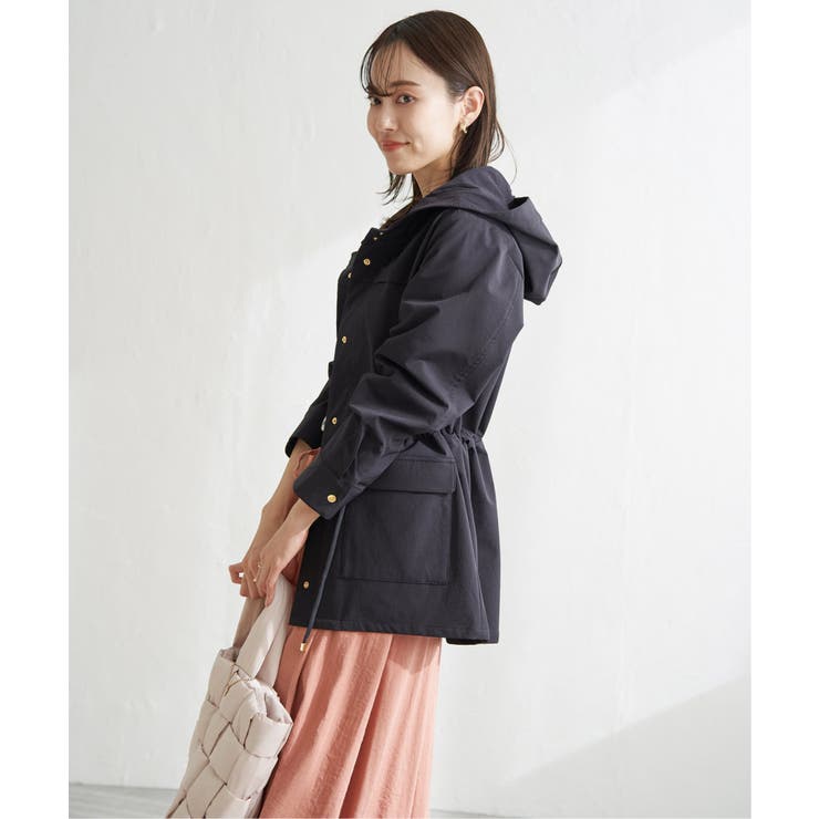 撥水花粉リリースフィールドコート | ikka  | 詳細画像17 