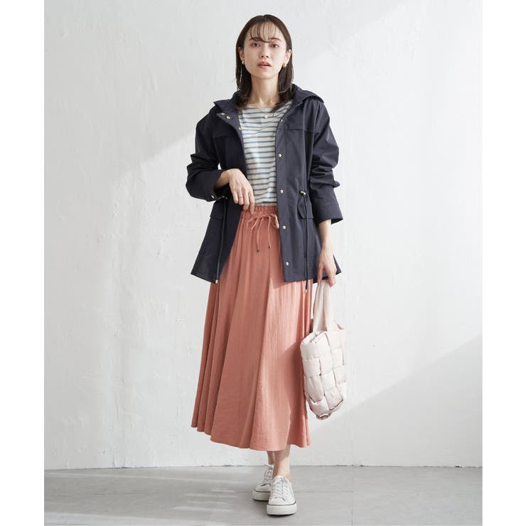 撥水花粉リリースフィールドコート | ikka  | 詳細画像19 