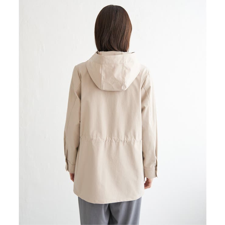 撥水花粉リリースフィールドコート | ikka  | 詳細画像22 