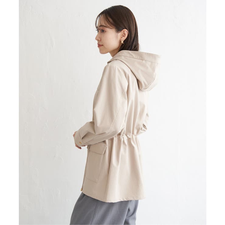 撥水花粉リリースフィールドコート | ikka  | 詳細画像24 