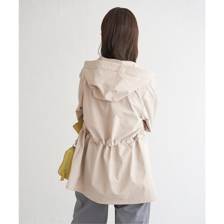 撥水花粉リリースフィールドコート | ikka  | 詳細画像25 