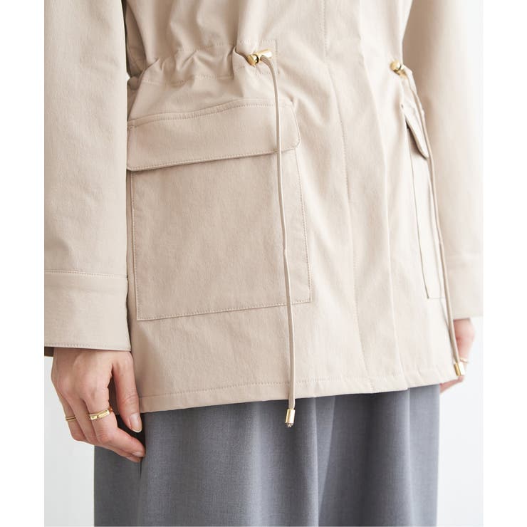 撥水花粉リリースフィールドコート | ikka  | 詳細画像30 