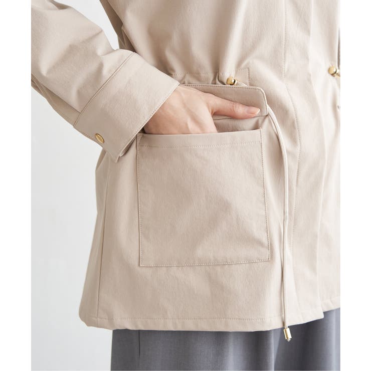 撥水花粉リリースフィールドコート | ikka  | 詳細画像31 