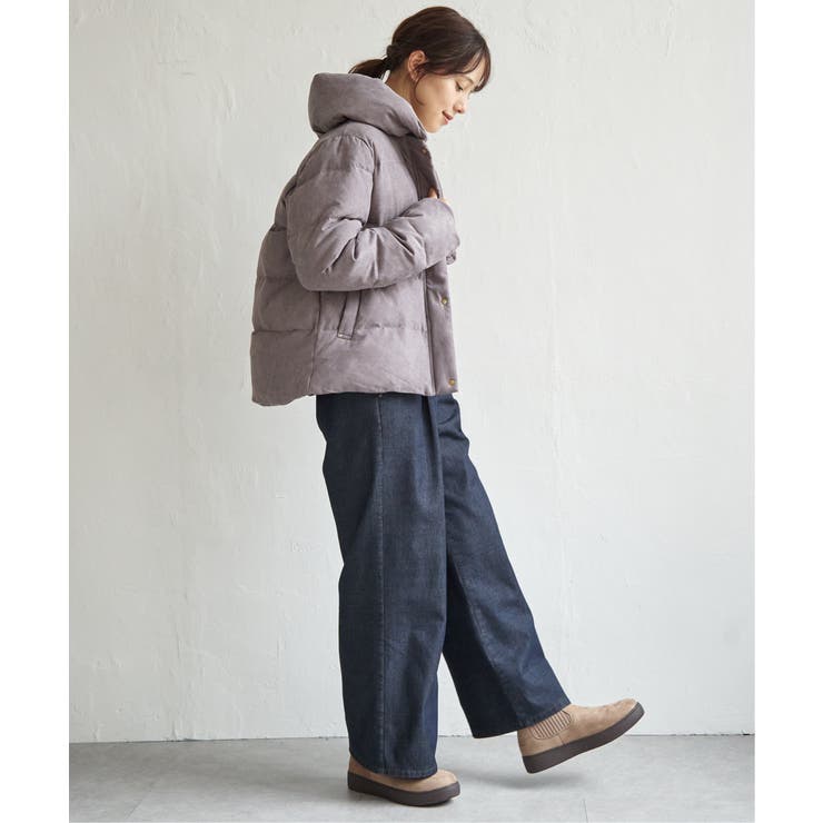 【雑誌InRed1月号掲載】細コール2WAY洗えるダウンジャケット【洗濯機で洗え… | ikka  | 詳細画像11 