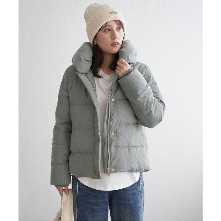 【雑誌InRed1月号掲載】細コール2WAY洗えるダウンジャケット【洗濯機で洗え… | ikka  | 詳細画像17 