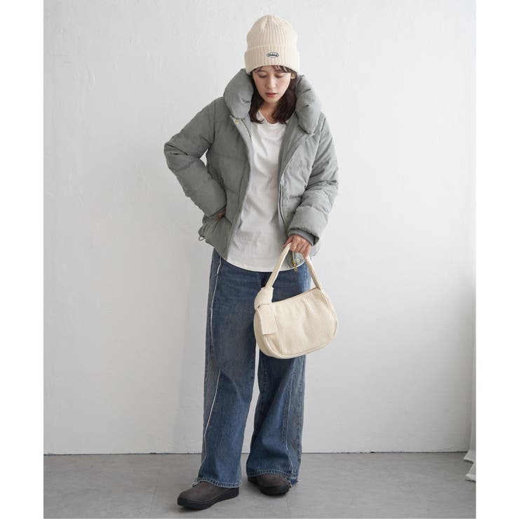 【雑誌InRed1月号掲載】細コール2WAY洗えるダウンジャケット【洗濯機で洗え… | ikka  | 詳細画像19 