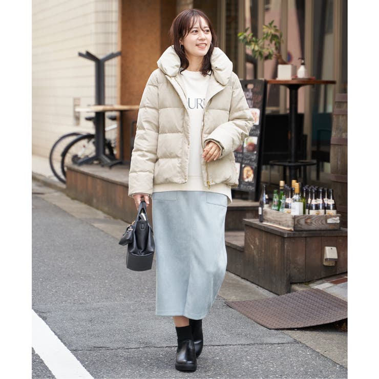 【雑誌InRed1月号掲載】細コール2WAY洗えるダウンジャケット【洗濯機で洗え… | ikka  | 詳細画像25 