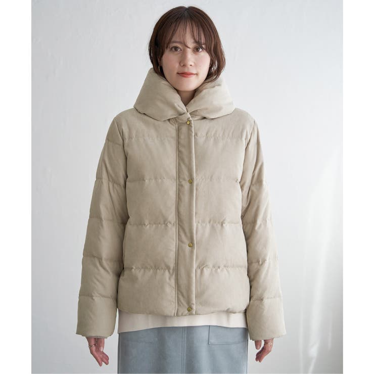 【雑誌InRed1月号掲載】細コール2WAY洗えるダウンジャケット【洗濯機で洗え… | ikka  | 詳細画像29 