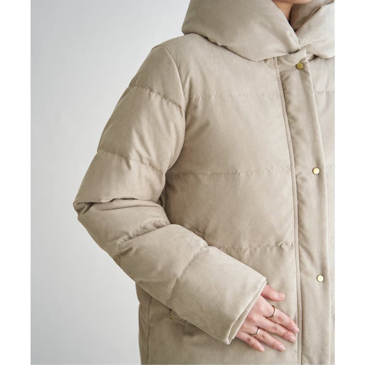 【雑誌InRed1月号掲載】細コール2WAY洗えるダウンジャケット【洗濯機で洗え… | ikka  | 詳細画像30 