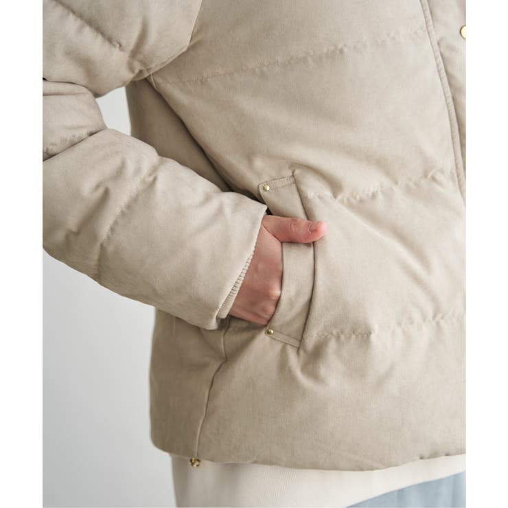 【雑誌InRed1月号掲載】細コール2WAY洗えるダウンジャケット【洗濯機で洗え… | ikka  | 詳細画像32 