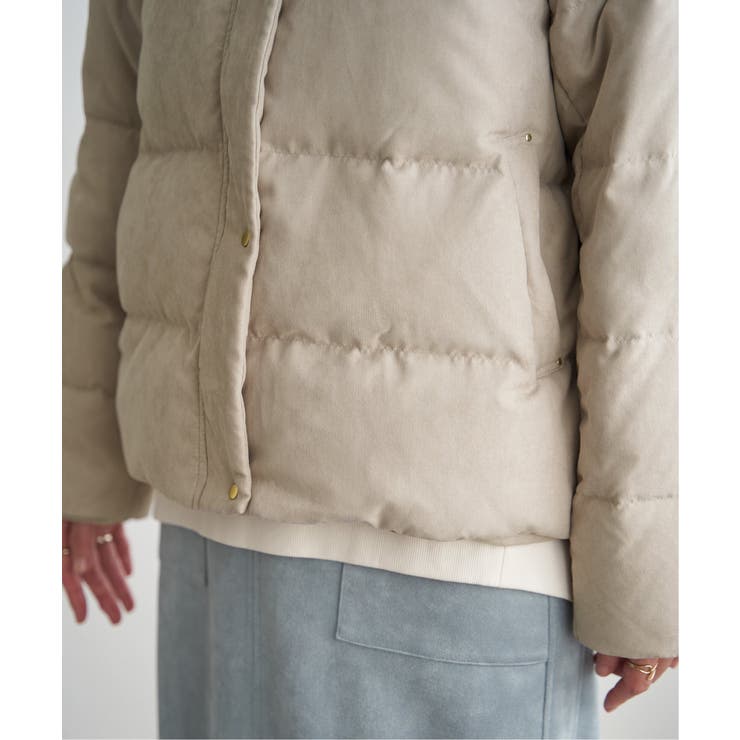 【雑誌InRed1月号掲載】細コール2WAY洗えるダウンジャケット【洗濯機で洗え… | ikka  | 詳細画像33 