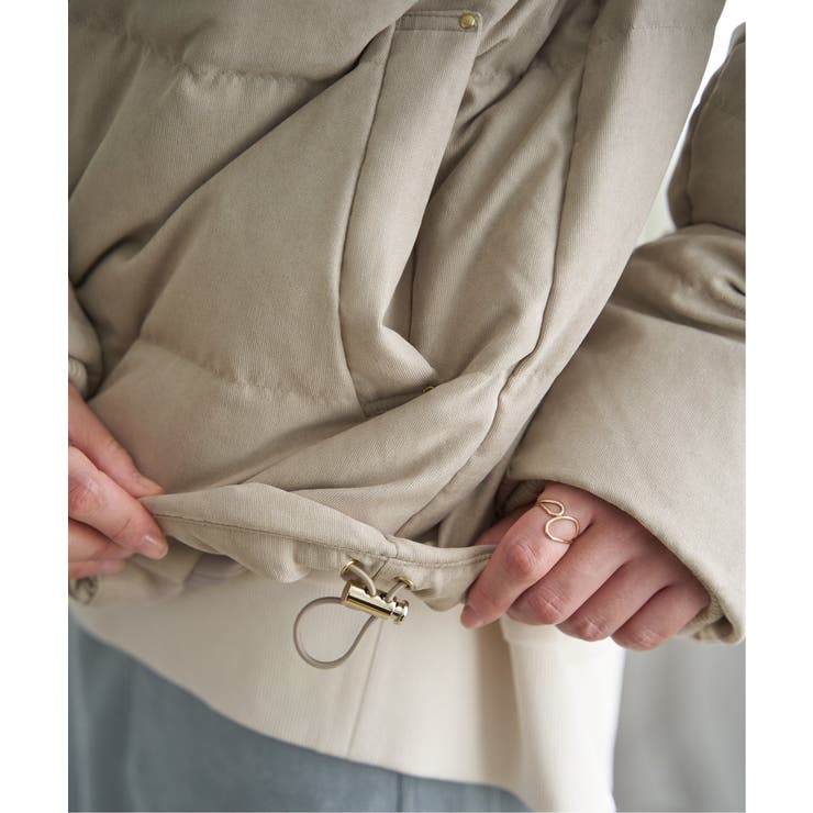 【雑誌InRed1月号掲載】細コール2WAY洗えるダウンジャケット【洗濯機で洗え… | ikka  | 詳細画像37 