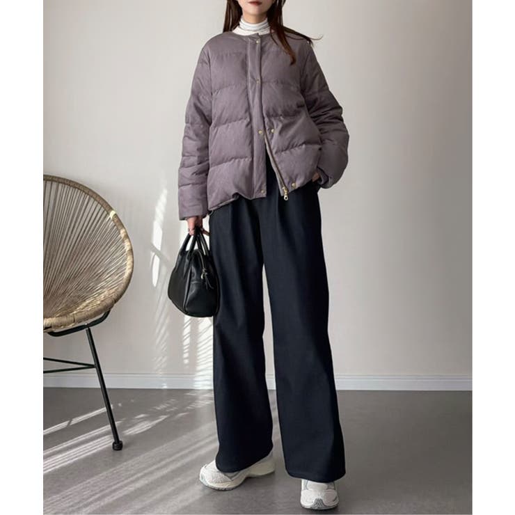 【雑誌InRed1月号掲載】細コール2WAY洗えるダウンジャケット【洗濯機で洗え… | ikka  | 詳細画像3 