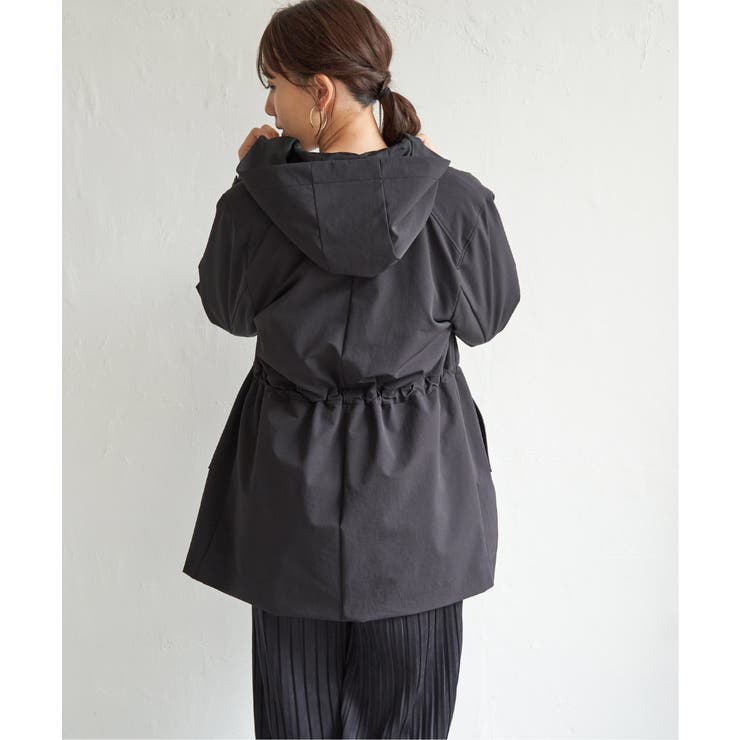 【軽量／静電防止】sorona(R)撥水5WAYコート | ikka  | 詳細画像7 