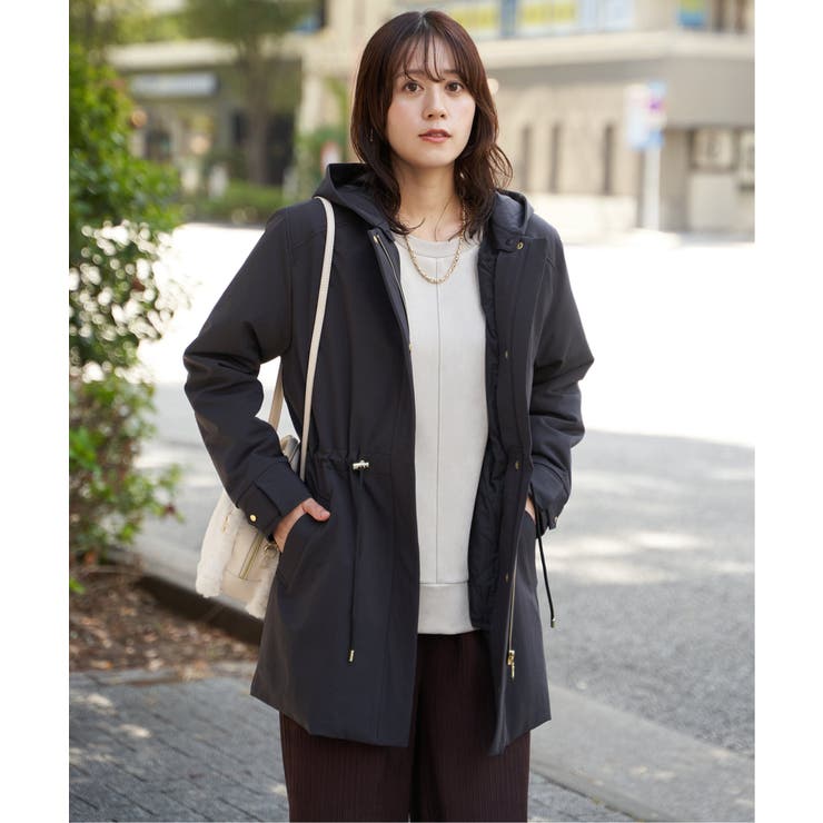 【軽量／静電防止】sorona(R)撥水5WAYコート | ikka  | 詳細画像9 