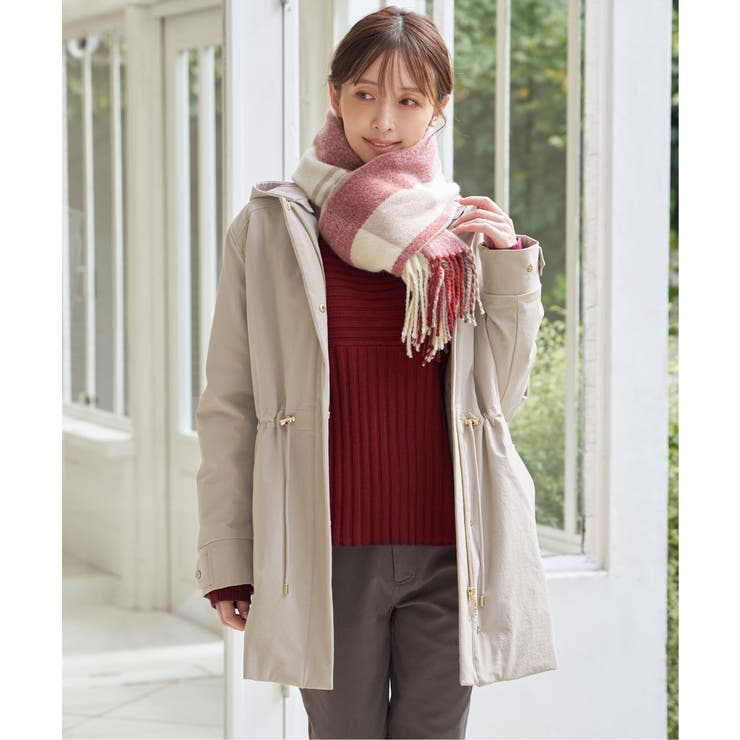 【軽量／静電防止】sorona(R)撥水5WAYコート | ikka  | 詳細画像12 