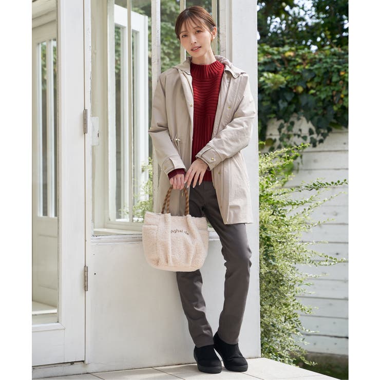 【軽量／静電防止】sorona(R)撥水5WAYコート | ikka  | 詳細画像14 