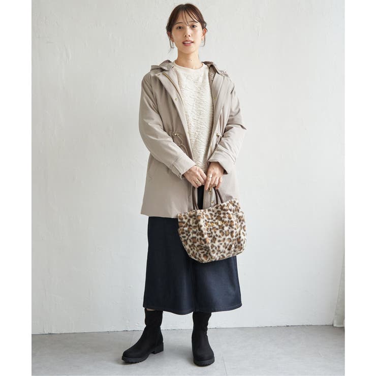 【軽量／静電防止】sorona(R)撥水5WAYコート | ikka  | 詳細画像19 