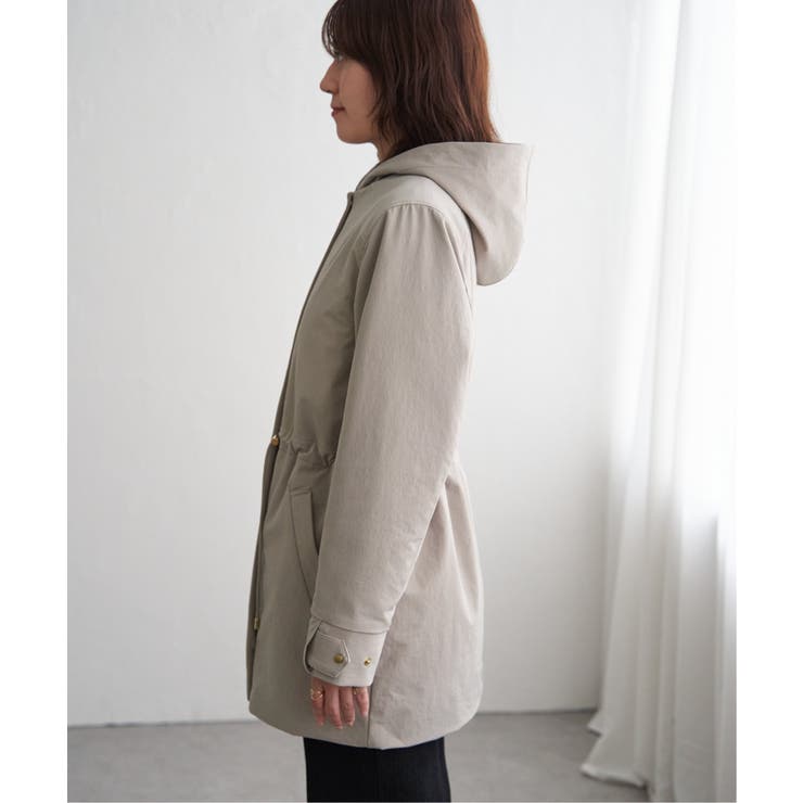 【軽量／静電防止】sorona(R)撥水5WAYコート | ikka  | 詳細画像24 